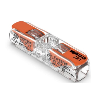 Клема шв монт 1х4мм (1х2,5мм) з важ. проз WAGO