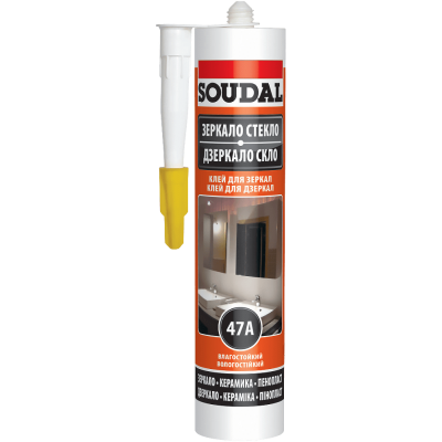 Клей д/дзеркал 280мл 47A SOUDAL