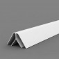 Кут внутрішній ПВХ БІЛИЙ 3м.