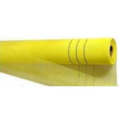 Сітка фасадна 1*50м (165гр/м) 4*4 жовта Premium WALL MMASTER