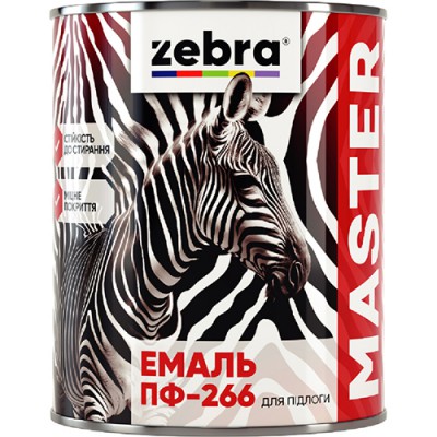 Емаль ПФ-266 2,8кг.82 Жовто-коричн.ZEBRA