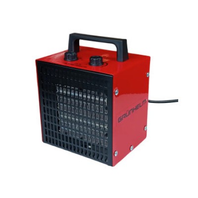 Обігрівач електричний (теп.гармата) 2кВт PTC-2000 153м3/год GRUNHELM