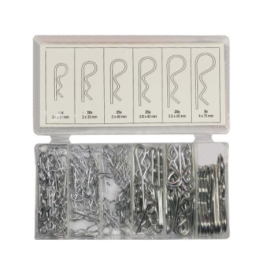 Набір шплінтів хвилястих пружинних (уп.150шт) YT-06883 YATO