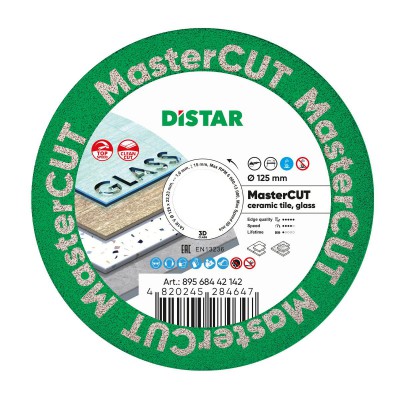 Диск алмаз. ГЛАДКИЙ 125 89568442142 1A1R Mastercut DISTAR