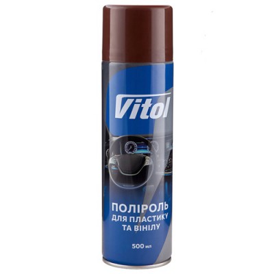 Поліроль для пластика і вінілу 500мл VITOL