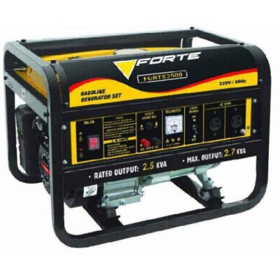 Генератор бензиновий 2.5кВт FG3500 FORTE Генератор бензиновий 2.5кВт FG3500 FORTE