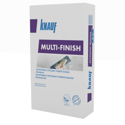 Шпаклівка фінішна гіпсова Мульти-фініш 15кг KNAUF