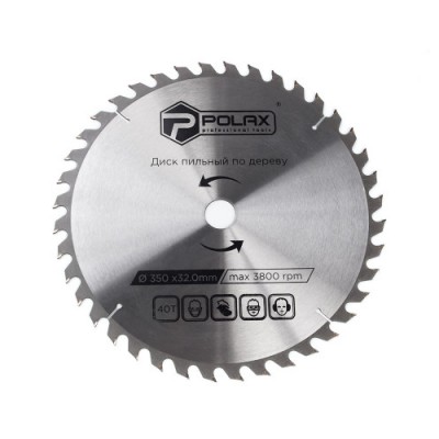 Диск пильн 350х32/30 40т 54-152 POLAX