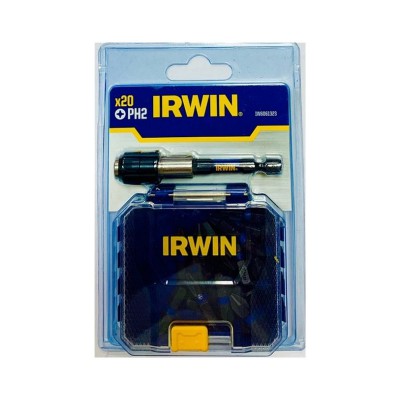 Набір біт ударн. PH2,тримач 20шт IW6061323 IRWIN