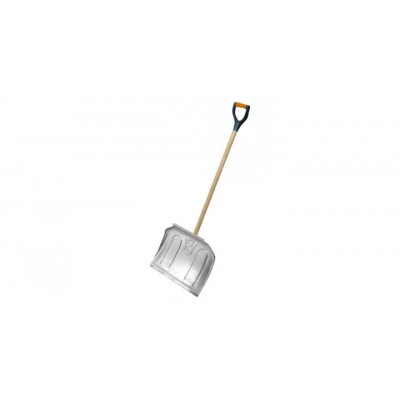Лопата снігова алюмінієва дерев'яний держак з рукояткою УКРАЇНА