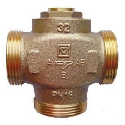 Триходовий термостатичний регулюючий клапан DN32 1776614 Teplomix