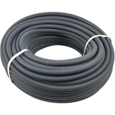 Гофротруба d16mm (100) сіра