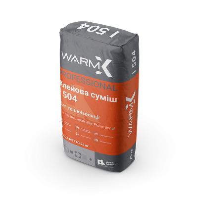 Клей д/прикл утепл I 504 Termal Insulation Glue Professional 25кг WARMix
