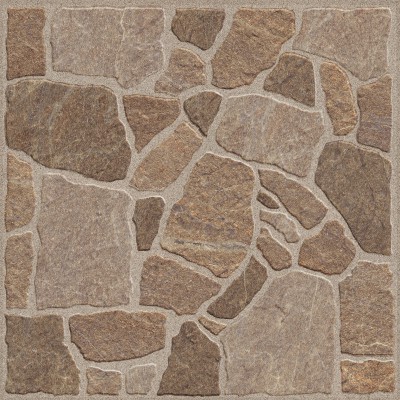 Плитка 400х400х8 CORTILE Коричневий 2F7830 GT