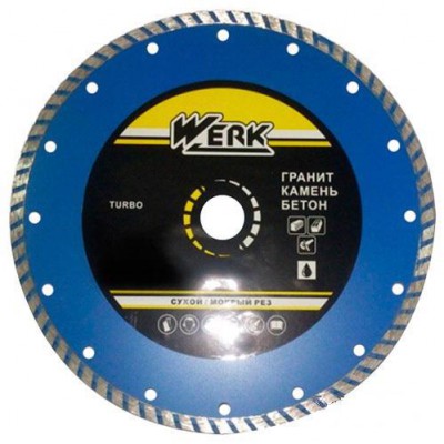 Диск алмаз. TURBO 150 WE110112/4232615 WERK