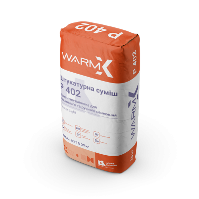 Штукат ц-вап перліт P402 Plaster Light 25кг WARMix