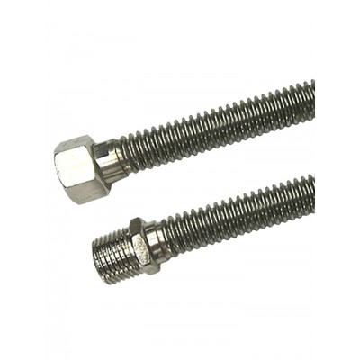 Шланг для газу 3/4 80см ЗВ нержавійка