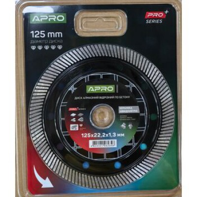 Диск алмаз. TURBO 125 Кераміка Швидкий Різ 830083 APRO