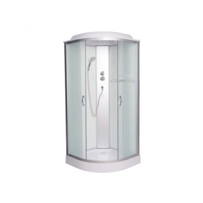 Душовий бокс GLS 90 White Low 90*90 Піддон 15см