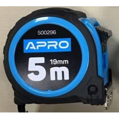 Рулетка 5м*19мм гума 500296 APRO