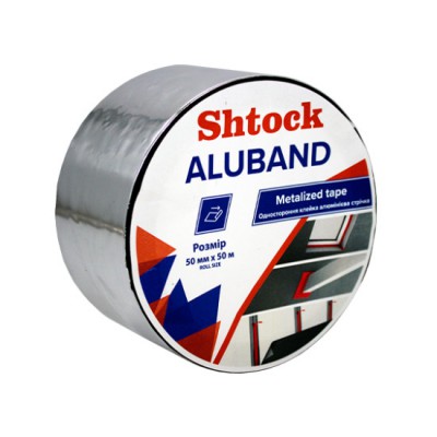 Стрічка д/пароб однос алюм 50мм*50м Aluband SHTOCK