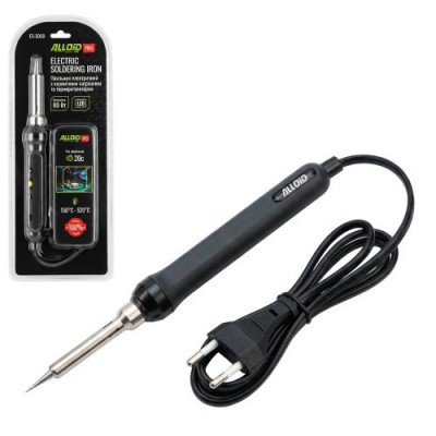 Паяльник електричний з керамічним нагрівачем, терморегулятор, LSD дисплей, 80Вт ES-5080 ALLOID Pro