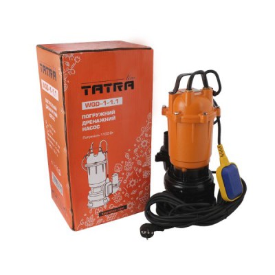 Насос фекальний WQD1-1.1A 1.1кВт TATRA-Line