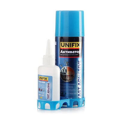 Клей з активатором 200мл+50г 940032 UNIFIX