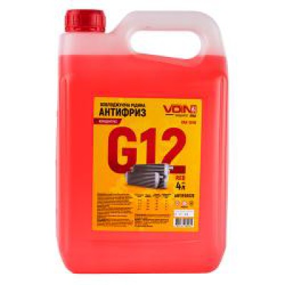 Антифриз Red 4л G12 концентрат VAK-1246 VOIN