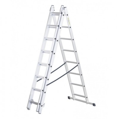 Драбина алюмінієва 3х8 сходинок HL308 HOBBY LINE Драбина алюмінієва 3х8 сходинок HL308 HOBBY LINE