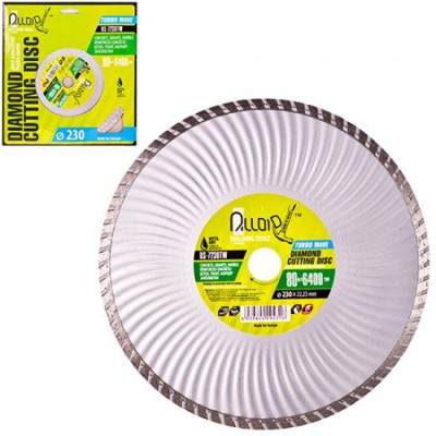 Диск алмаз. TURBO 230 Wave DS-7230TW ALLOID