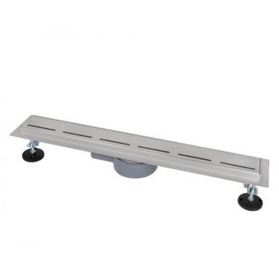 Лінійний трап з решіткою 700мм IT03-FT16/700 Brushed nickel 360° ITAL Лінійний трап з решіткою 700мм IT03-FT16/700 Brushed nickel 360° ITAL