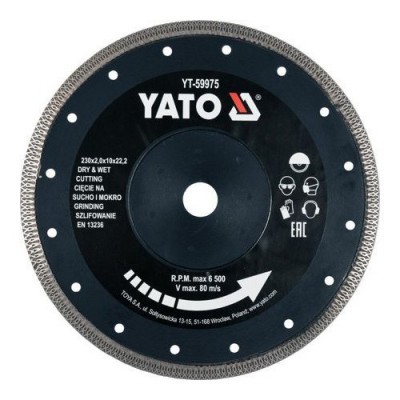 Диск алмаз. TURBO 230 YT-59975 YATO