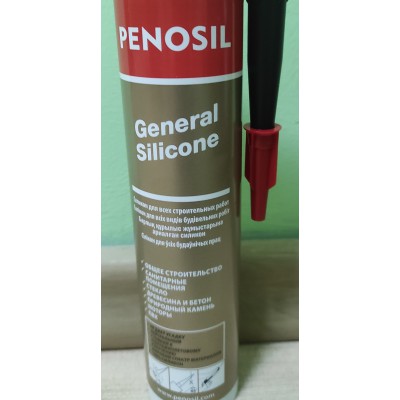 Герметик силікон універсал білий 310мл General Silicone PENOSIL