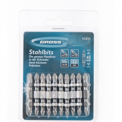 Біта PH2*PH1*45мм 11211 GROSS