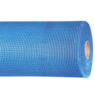 Сітка фасадна 1*50м (160гр/м) 5*5 синя Standart WALL MMASTER
