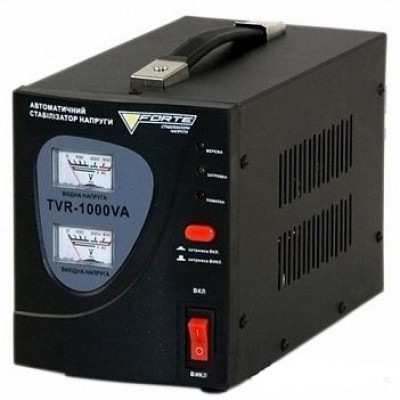 Стабілізатор напруги релейний TVR-1000VA 1000BA FORTE