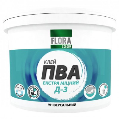 Клей ПВА Д3 11кг FLORA COLOR