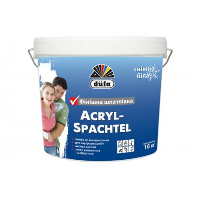 Шпакл фініш акрил  3.5кг Acryl-Spachtel DUFA