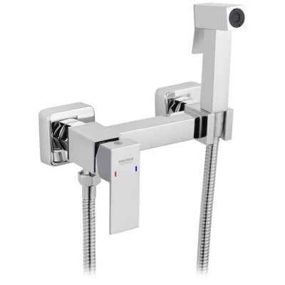 Змішувач гігієнічний KRP Edelstahl Kubus-CHR052 KRONER
