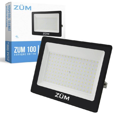 Прожектор LED 100W ZUM 9000Lm F02-100 ЄВРОСВІТЛО