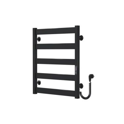 Рушникосушка Harmony П5 500*600 чорна JD04 DEFFI