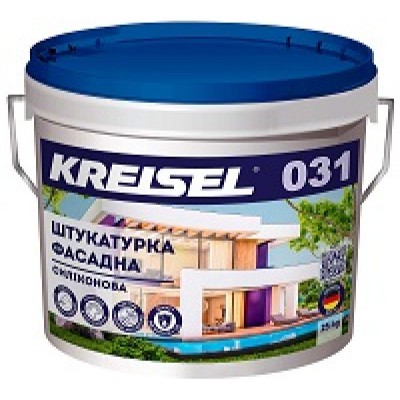 Штукатурка декоративна силіконова "Баранець" 1,5мм 031 База В 25кг KREISEL