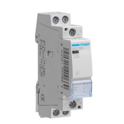 Контактор модульний 2p 25A 2NO 230B AC Hager