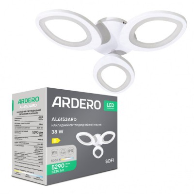 Світильник LED 38Вт 5000K AL6153ARD SOFI ARDERO