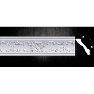 Плінтус стельовий 2,0м 714 OPTIMA DECOR