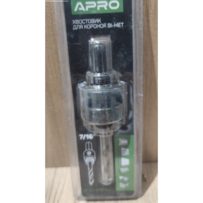 Хвостовик коронок Bi-Met 7/16 HEX (32-210мм) 812148 APRO