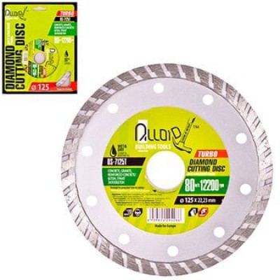 Диск алмаз. TURBO 125 DS-7125T ALLOID
