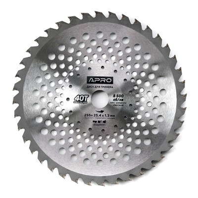 Диск для тримера 255х40Тх25,4 830804 Curved APRO