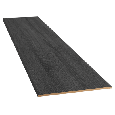 Планка добірна ПВХ Делюкс 400*10*2060 grey new (стійка)
